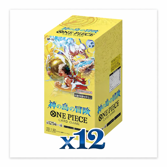 One Piece Card Game: Adventure on Kami's Island (OP-15) Japanese Sealed Case