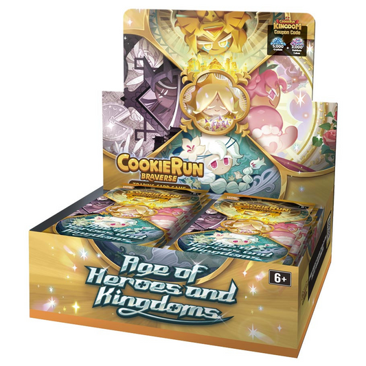 CookieRun TCG: Age of Heroes and Kingdoms Booster Display Box (Set 2)