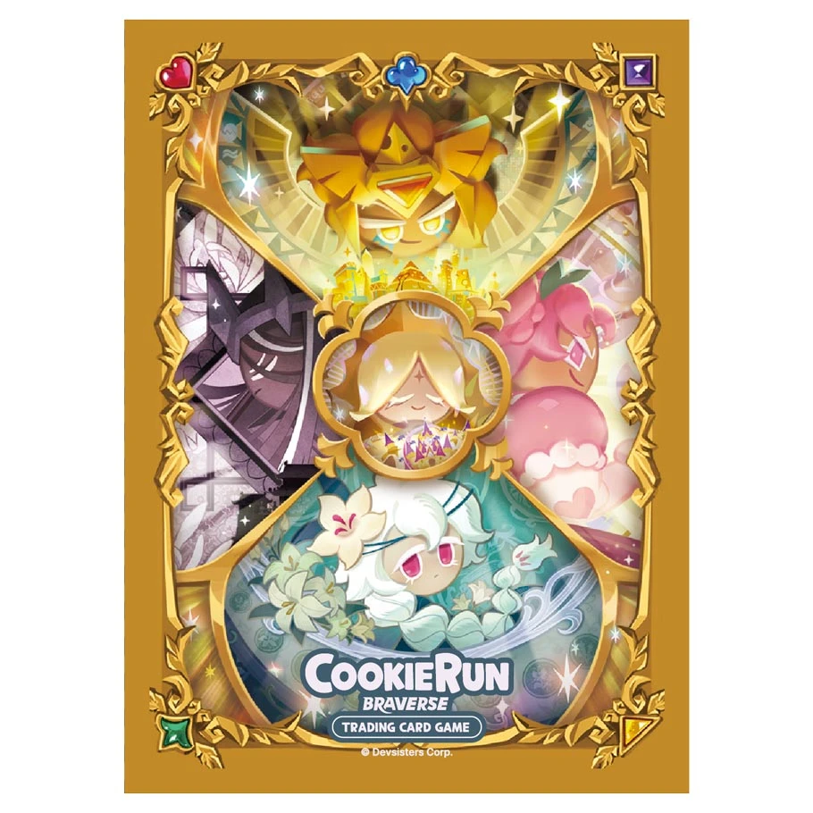 CookieRun Braverse TCG: Deck Protector Sleeves - Glow Age of Heroes and Kingdoms