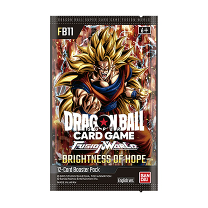 Dragon Ball Super CG: Fusion World - Brightness of Hope (FB11) Booster Box (LIMIT 1)