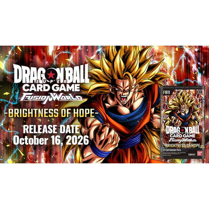 Dragon Ball Super CG: Fusion World - Brightness of Hope (FB11) Booster Box (LIMIT 1)
