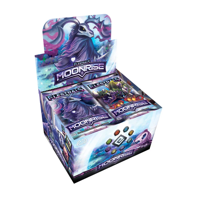 Elestrals TCG: Moonrise Booster Box - 1st Edition (FREE ELESTRALS PLAYMAT OR BINDER)