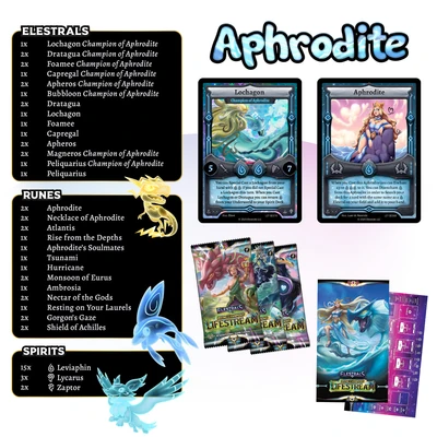 Elestrals TCG: Divine Champions - Lifestream Aphrodite Starter Deck
