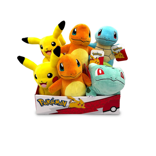 Pokemon 8" Plush Countertop Display (First Partners)