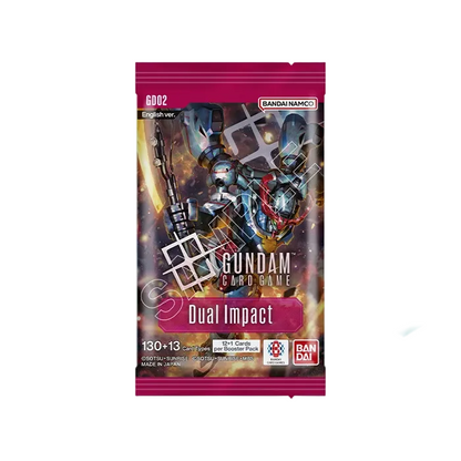Gundam CG: Dual Impact (GD02) Sleeved Booster Pack