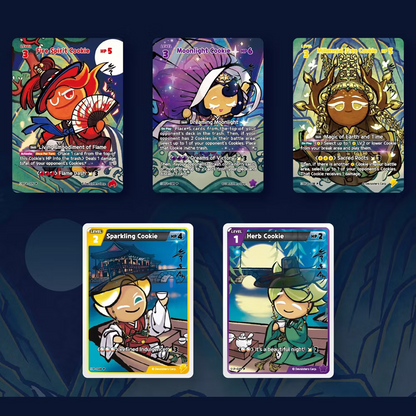 CookieRun Braverse TCG: X Heuk Yo Seok "Obsidian" Collectible Card Set
