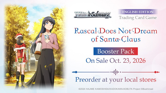 Weiss Schwarz: Rascal Does Not Dream of Santa Claus Booster Box - English