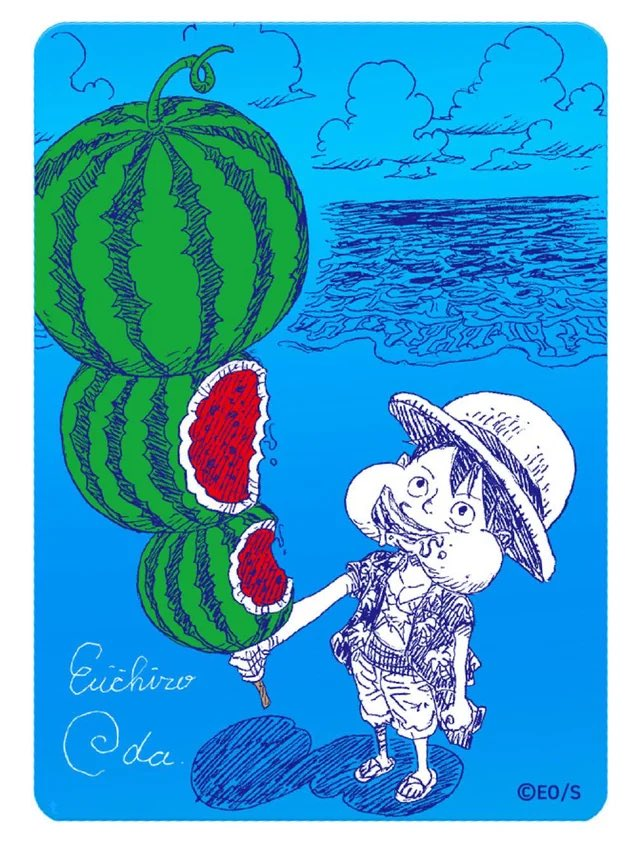 One Piece MetaKira Monkey.D.Luffy "Watermelon Card" Natsu Comi 2026 Japanese Promo *LIMIT 2*