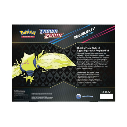 Crown Zenith Regieleki V Collection Box Pokémon TCG