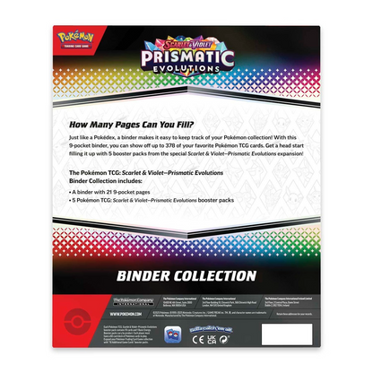 Prismatic Evolutions Binder Collection S&V Pokémon TCG