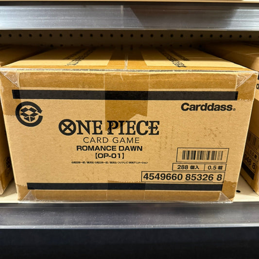 One Piece Card Game: Romance Dawn (OP-01) Sealed Case - Japanese
