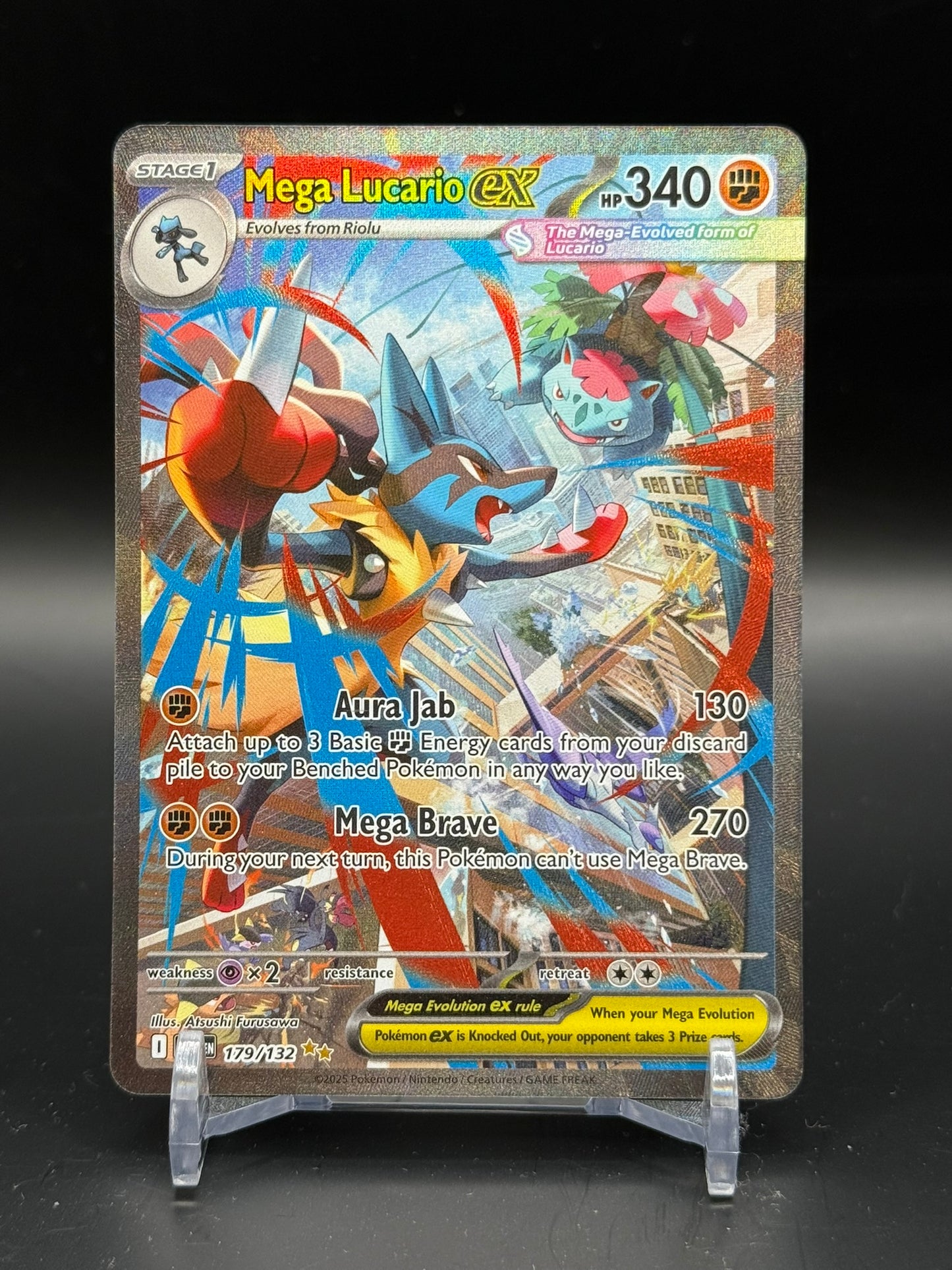 Mega Lucario ex 179/132 SIR - Mega Evolution
