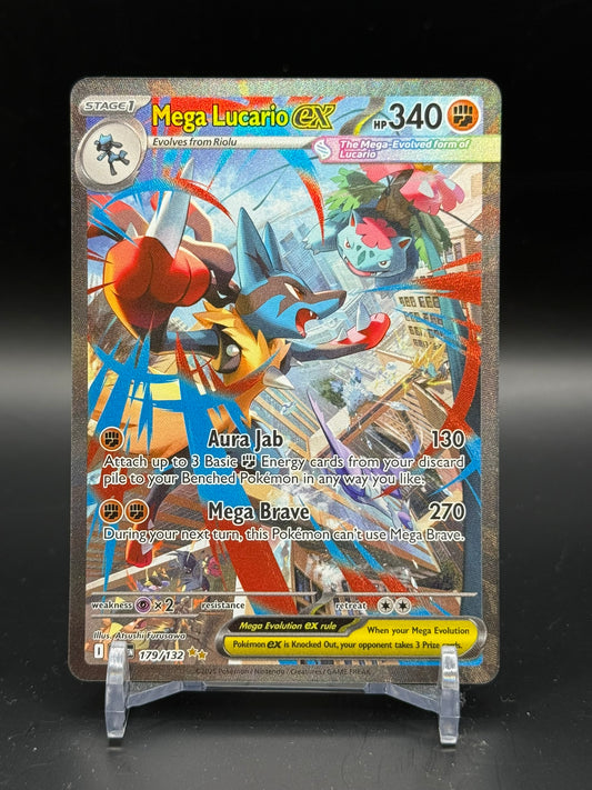 Mega Lucario ex 179/132 SIR - Mega Evolution