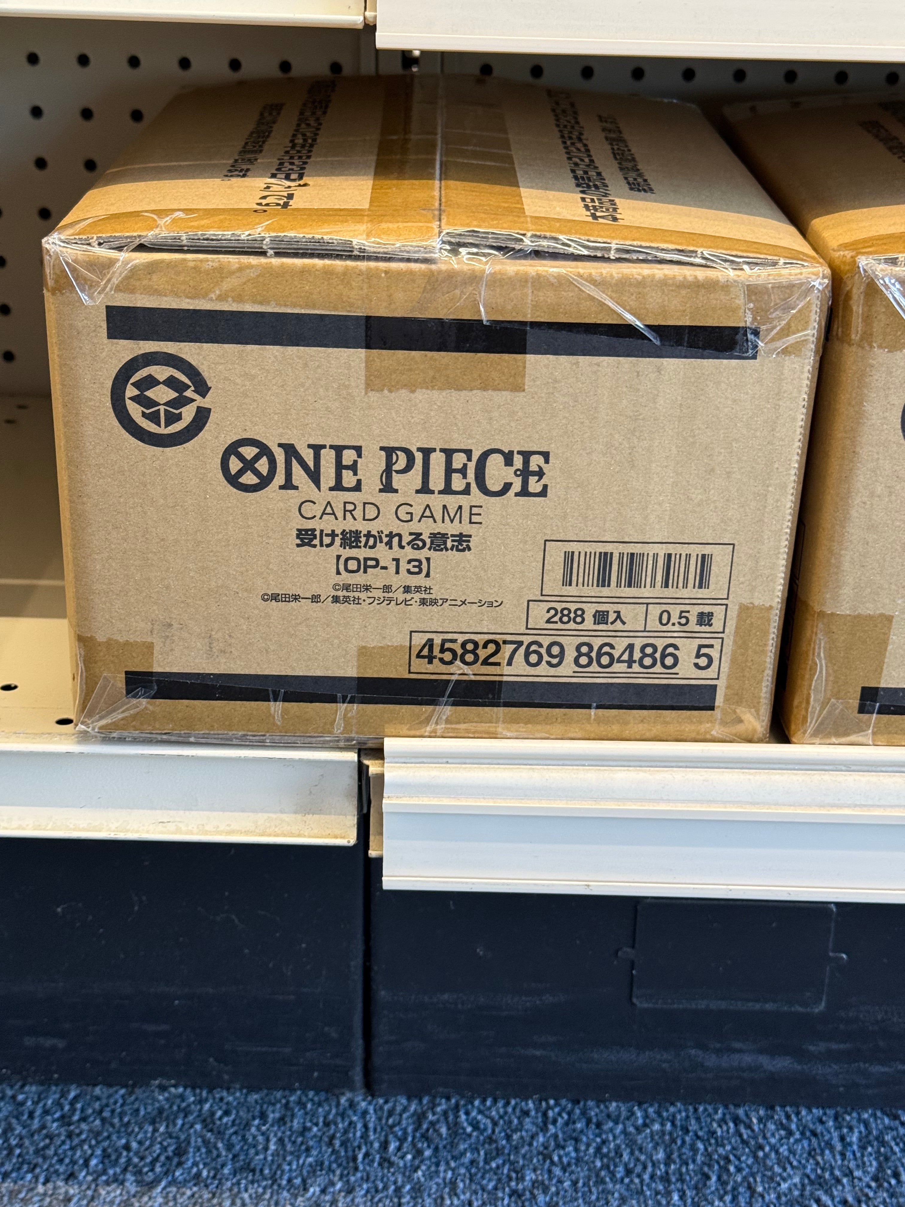 One Piece Card Game: Carrying on His Will Japanese Booster Box (OP