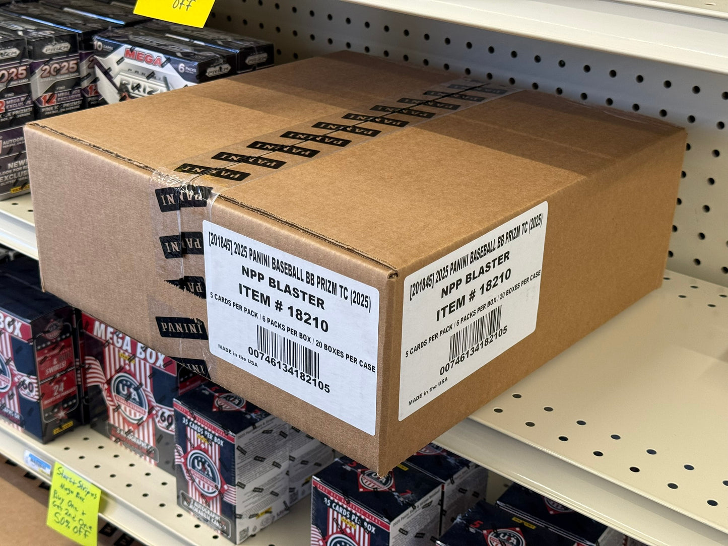 2025 Panini Prizm Baseball Blaster Box