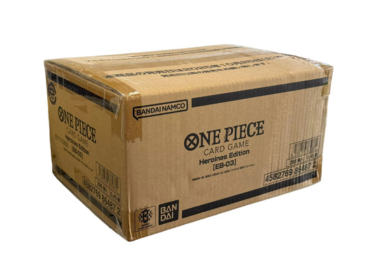 One Piece Card Game: Heroines Edition Extra Booster (EB-03) Sealed Case - Japanese