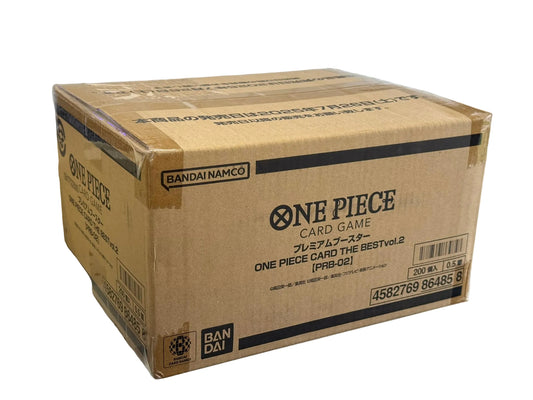 One Piece Card Game: One Piece Card The Best Vol. 2 (PRB-02) Premium Booster Sealed Case - Japanese