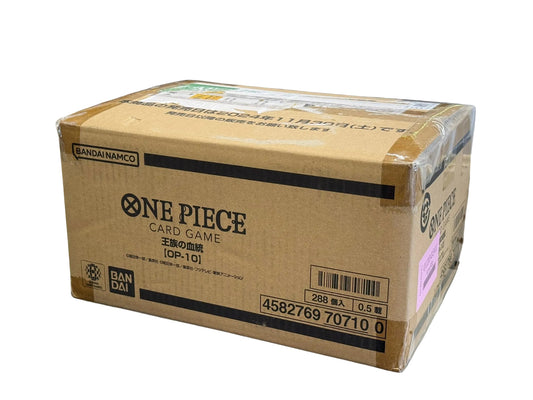 One Piece Card Game: Royal Blood (OP-10) Booster Box Sealed Case - Japanese