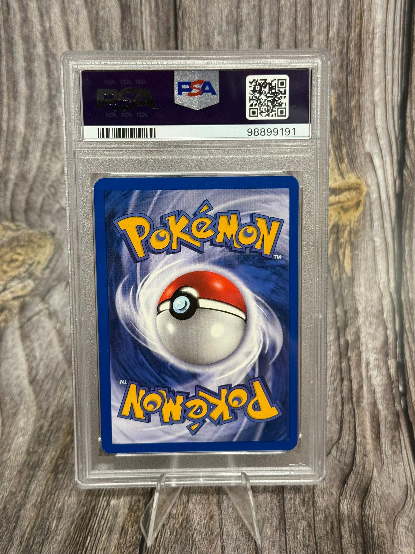 Dark Gyarados 8/82 Holo Rare (Prerelease) - Team Rocket - PSA NM-MT 8