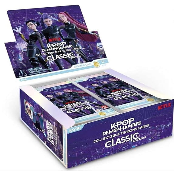 KPop Demon Hunters: Collectible Cards Classic Edition Collector Box