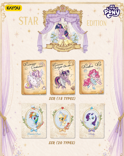 My Little Pony Collectible Cards: Friendship Eternal Star Edition Booster Box