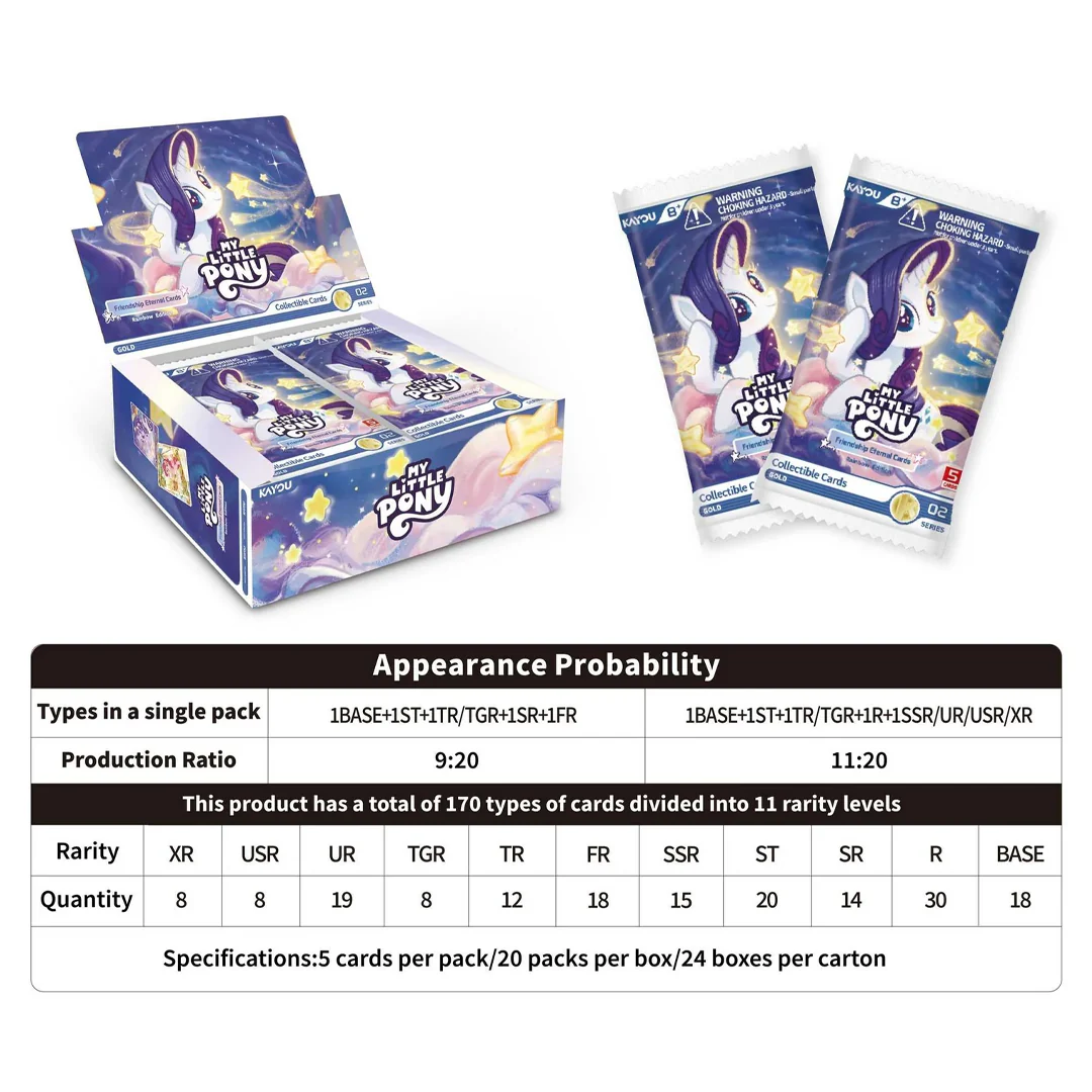 My Little Pony Friendship Eternal (Rainbow Edition) Series 02 Booster Box *LIMIT 2*