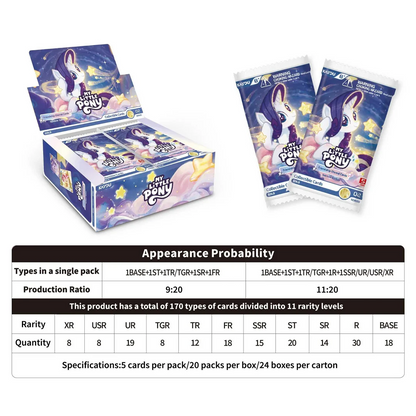 My Little Pony Friendship Eternal (Rainbow Edition) Series 02 Booster Box *LIMIT 2*