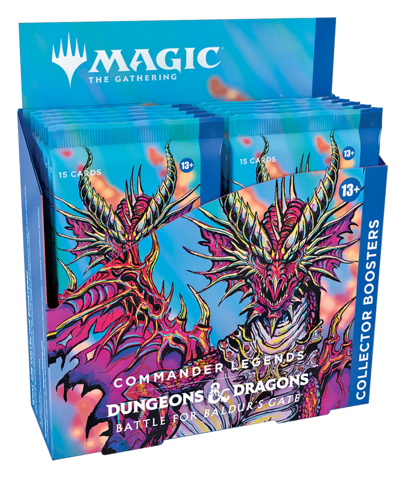 Magic: The Gathering Commander Legends: Battle for Baldur's Gate Collector Booster Display
