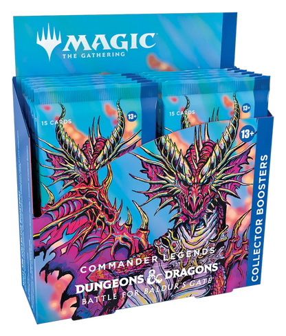 Magic: The Gathering Commander Legends: Battle for Baldur's Gate Collector Booster Display