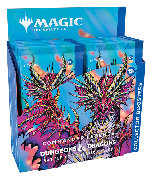 Magic: The Gathering Commander Legends: Battle for Baldur's Gate Collector Booster Display