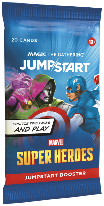 Magic: The Gathering Marvel Super Heroes Jumpstart Booster Box