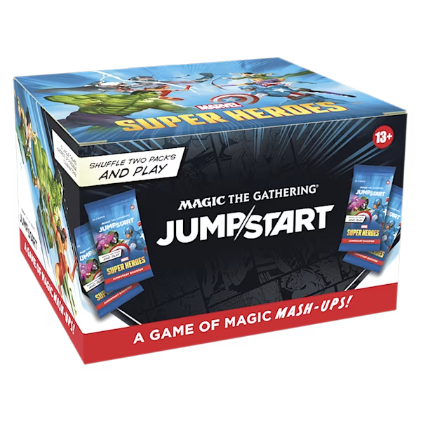 Magic: The Gathering Marvel Super Heroes Jumpstart Booster Box
