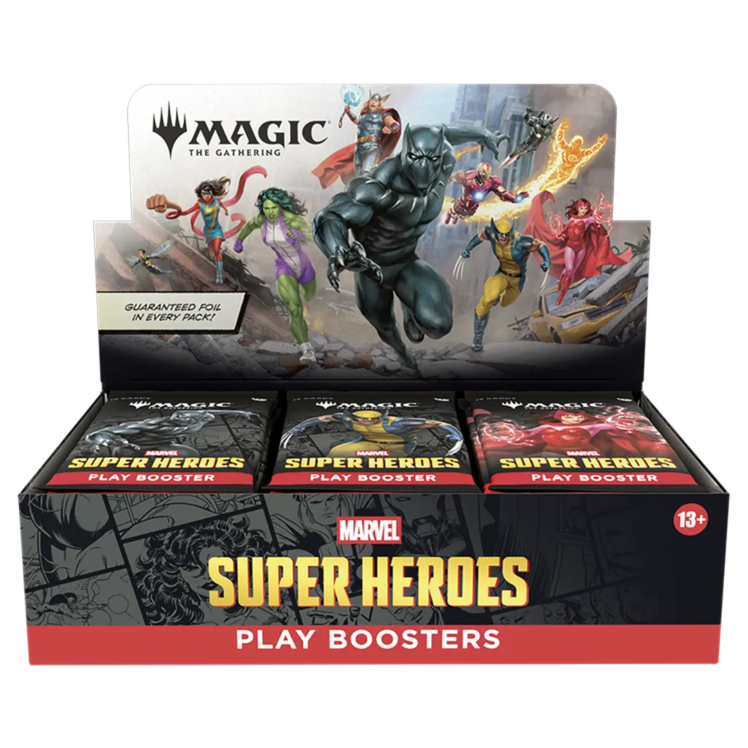 Magic: The Gathering Marvel Super Heroes Play Booster Box