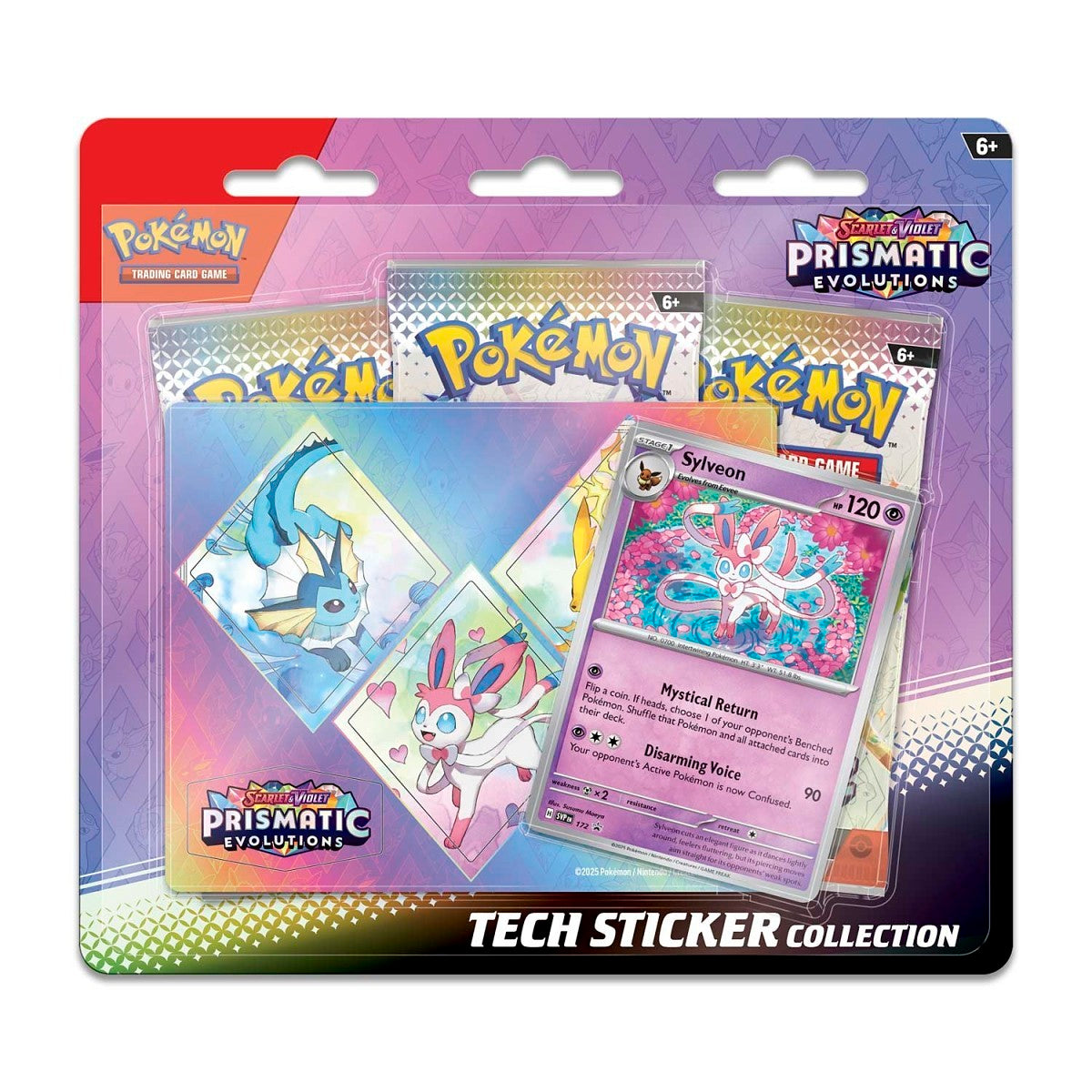Prismatic Evolutions Tech Sticker Collection Pokémon TCG