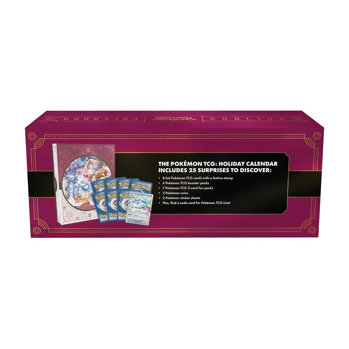 2025 Pokémon Holiday Calendar Box