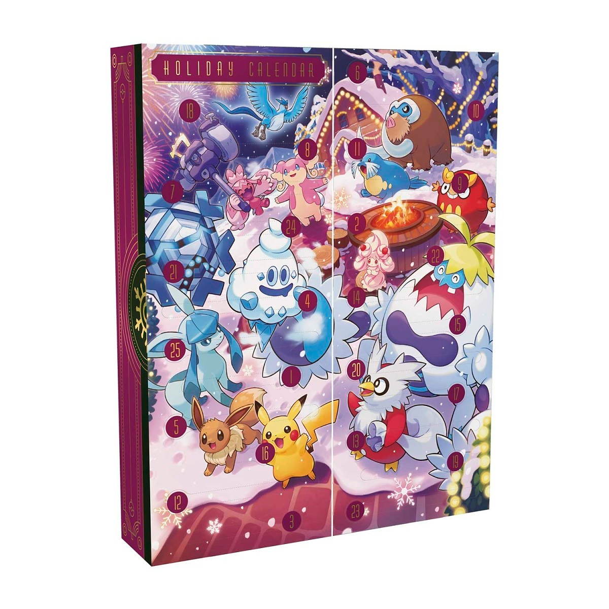 2025 Pokémon Holiday Calendar Box