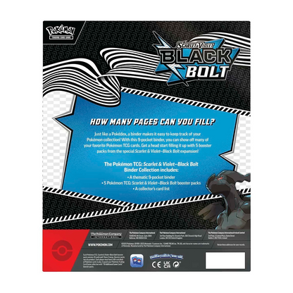 Black Bolt/White Flare Binder Collection S&V Pokémon TCG