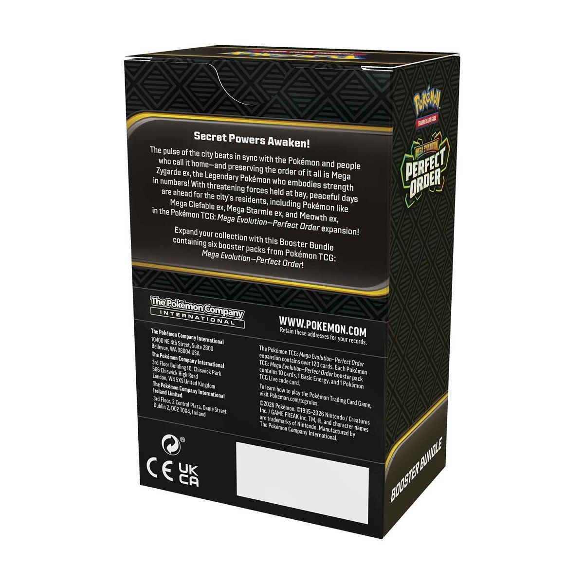 Perfect Order Booster Bundle Pokémon TCG *LIMIT 4*