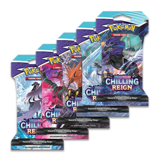 Chilling Reign Sleeved Booster Pack SW&SH Pokémon TCG