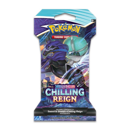 Chilling Reign Sleeved Booster Pack SW&SH Pokémon TCG