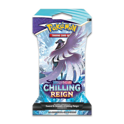 Chilling Reign Sleeved Booster Pack SW&SH Pokémon TCG