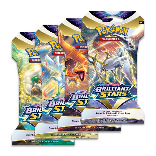Brilliant Stars Sleeved Booster Pack SW&SH Pokémon TCG