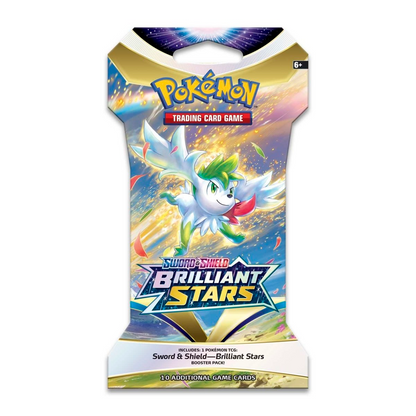 Brilliant Stars Sleeved Booster Pack SW&SH Pokémon TCG