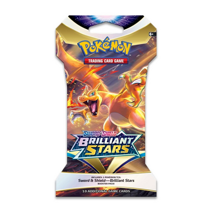 Brilliant Stars Sleeved Booster Pack SW&SH Pokémon TCG