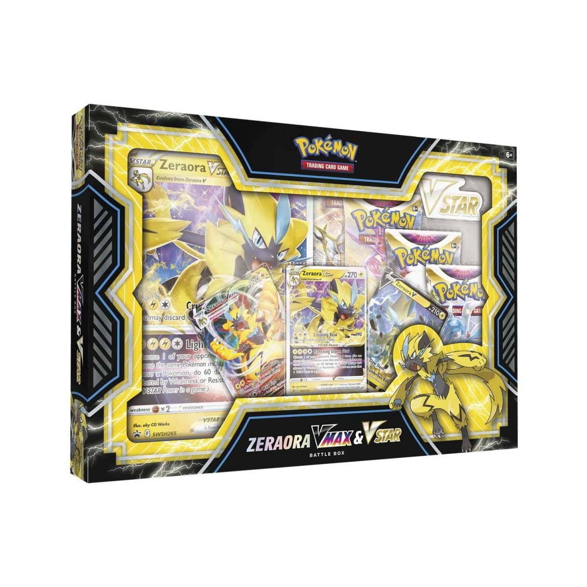 Zeraora Vmax & Vstar Battle Box SW&SH Pokémon TCG