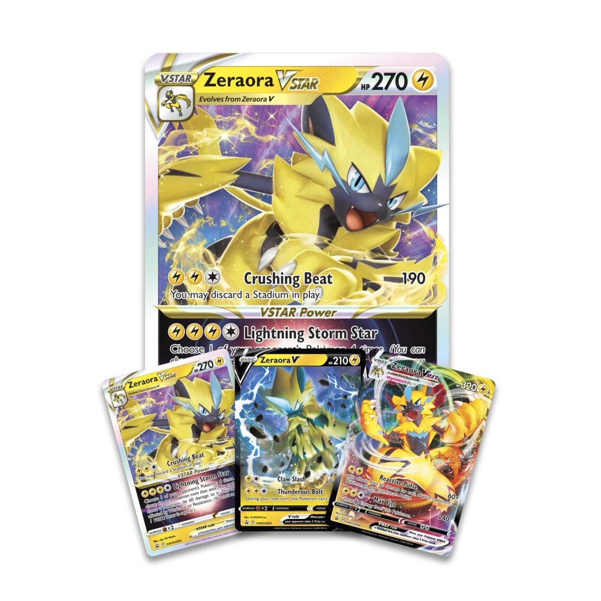 Zeraora Vmax & Vstar Battle Box SW&SH Pokémon TCG