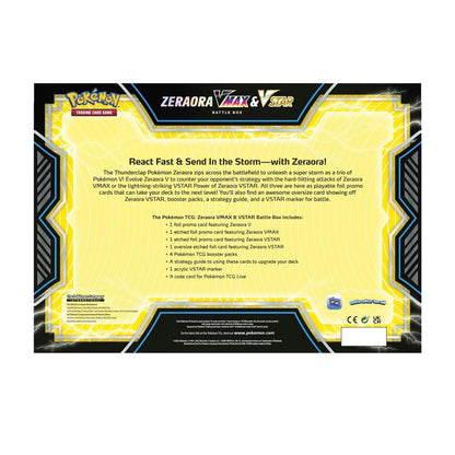 Zeraora Vmax & Vstar Battle Box SW&SH Pokémon TCG