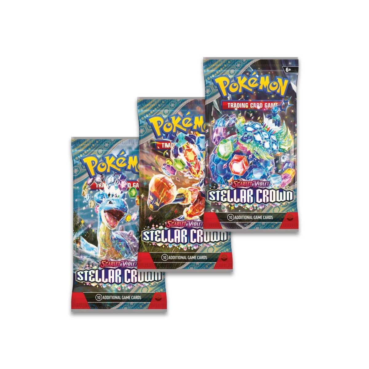 Stellar Crown 3-Pack Blister with Promo S&V Pokémon TCG