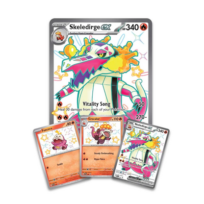 Paldean Fates Skeledirge ex Premium Collection Pokémon TCG Scarlet & Violet