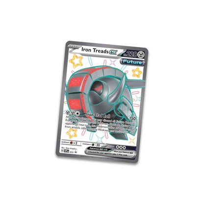 Paldean Fates Tin (Shiny Iron Treads ex) Pokémon Scarlet & Violet